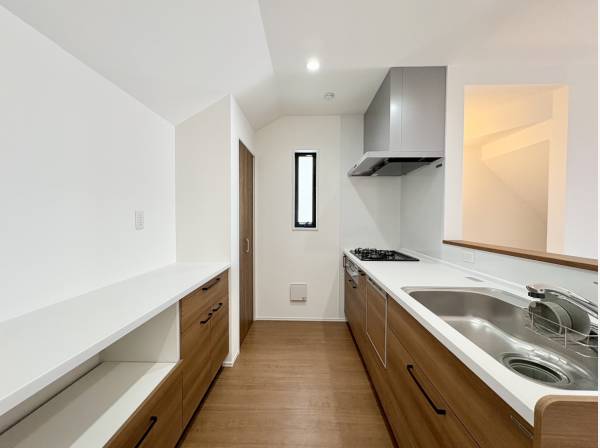 カップボード付きキッチンスペース