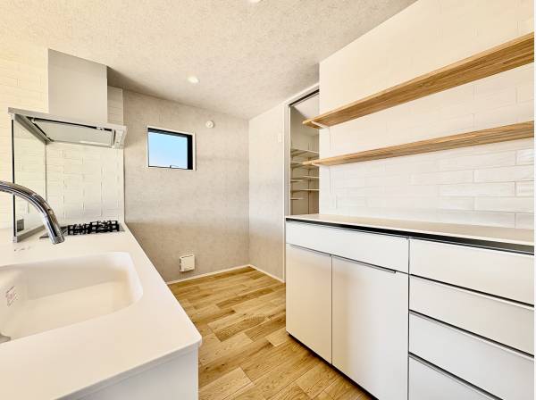 ご覧の通り収納スペースが多く完備されています