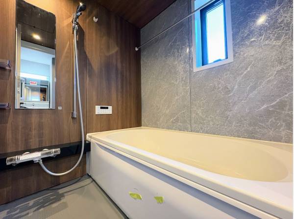 1日の疲れを癒すバスルーム