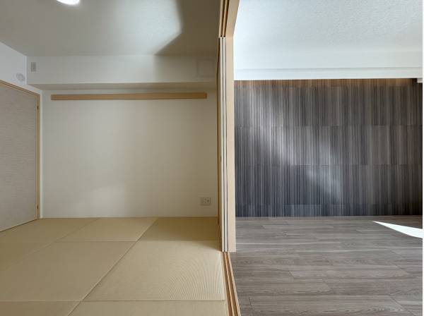 和室とLDKのコントラストもおしゃれです