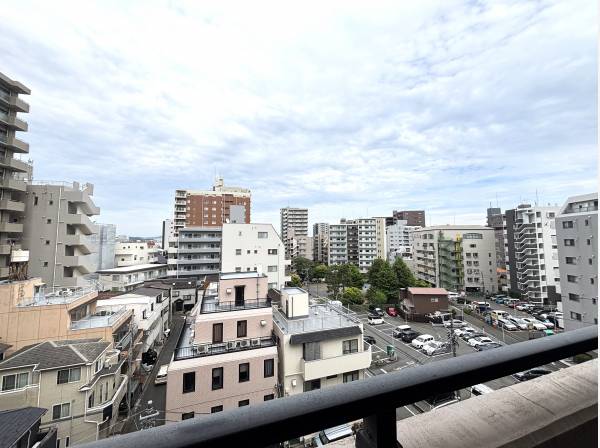 バルコニーからの景色