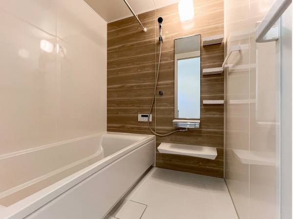 バスルーム等の水周りはすべてワンフロアに集約されています