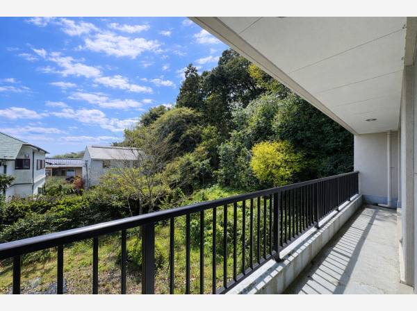 視界いっぱいに広がる緑景が、日常に安らぎ与える。