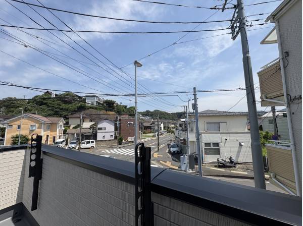 バルコニー　心地よい風が吹きます