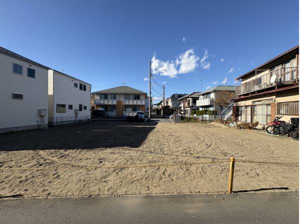 80坪越えの広々とした土地です。