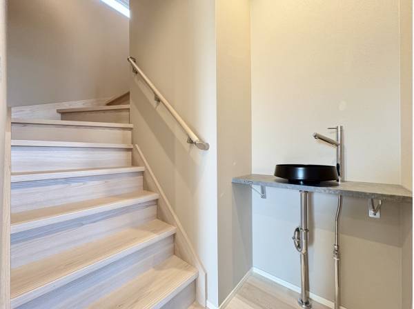 独立洗面台があるのも嬉しいポイントですね♪