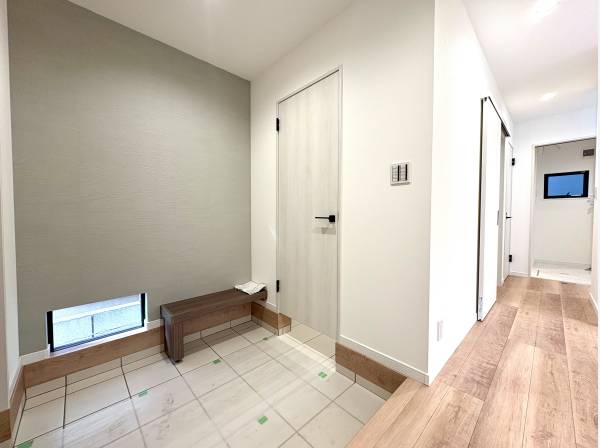 ゆとりある玄関です。