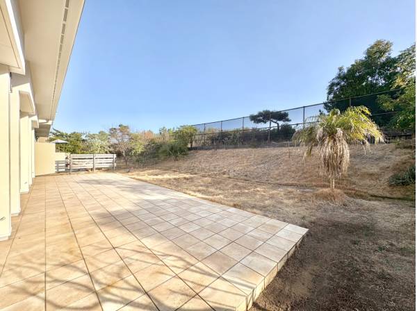 プライベート感あるガーデン＆テラス