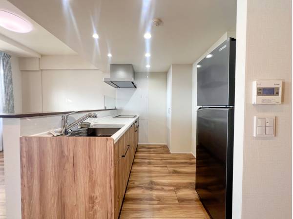 キッチンも広くお使い頂けます