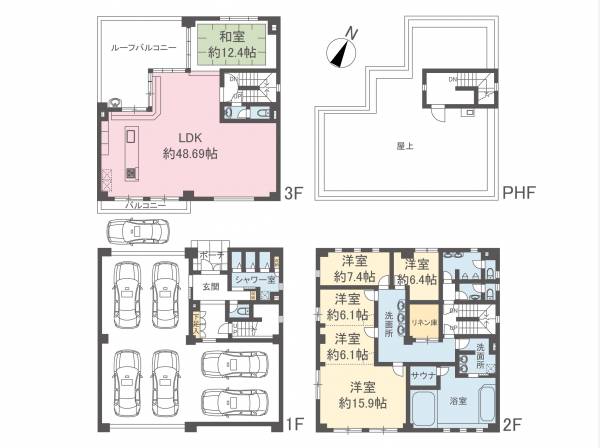 保養所として利用されていた為、特殊な間取りとなっております。諸条件ご相談下さい