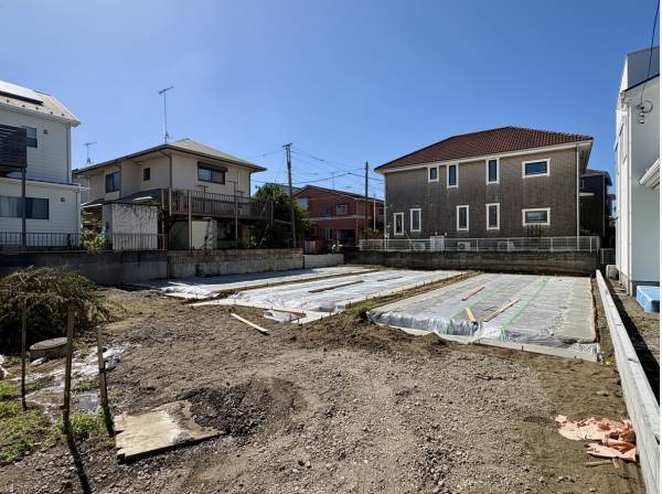 建築中現地の様子です。