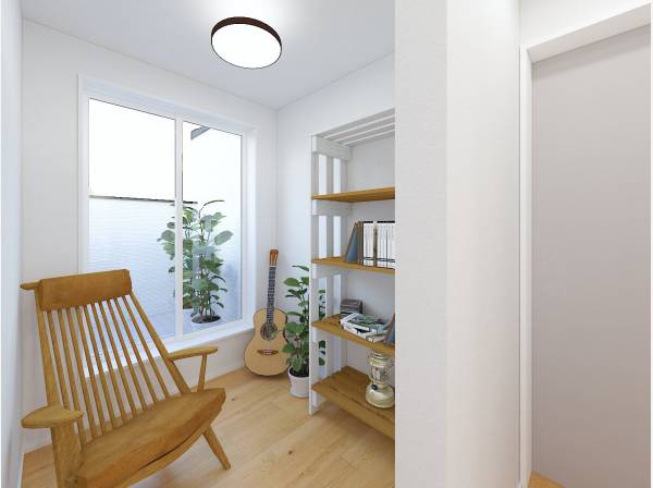 書斎です。イメージパースです。