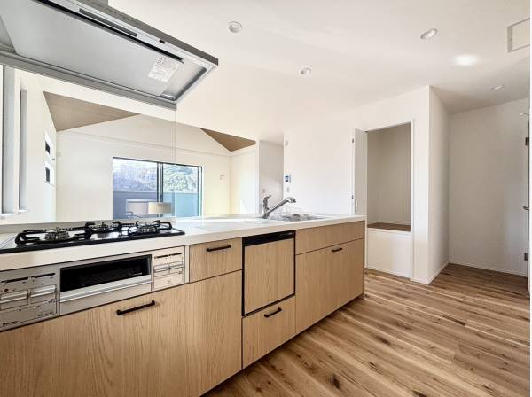 使い勝手の良いキッチンスペース