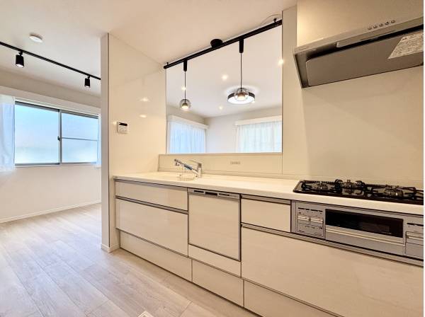 使い勝手の良いキッチンスペース