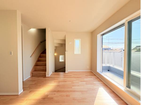 日入りの良いリビング