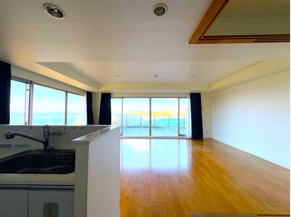 料理をしながら眺める景色も良いです