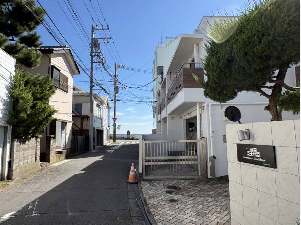 海まで走って10秒です！