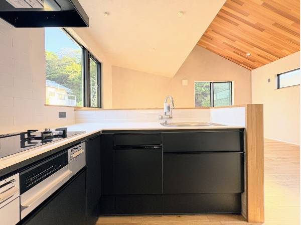 デザイン性あふれるキッチン