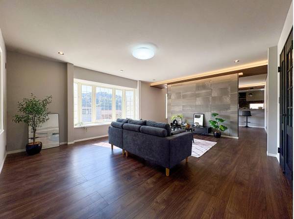 木漏れ日が心地よい南リビング