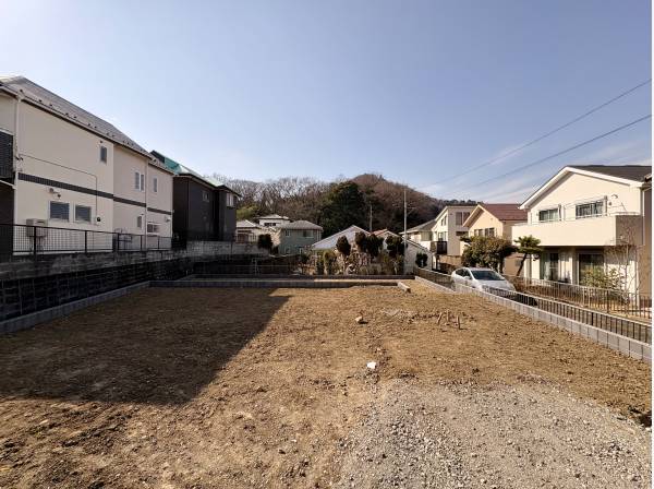 日当たり良好な現地です。