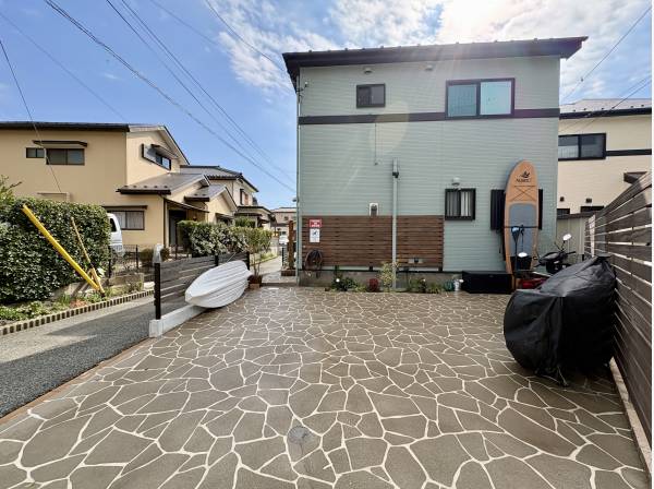 大型車も駐車可能です