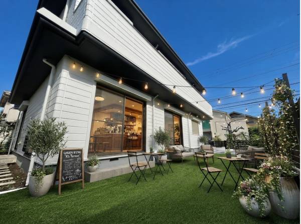 オープンカフェにした場合のイメージです！