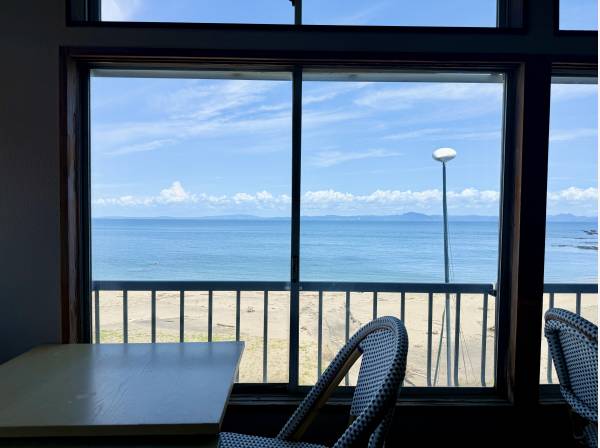 綺麗な海を一望です！