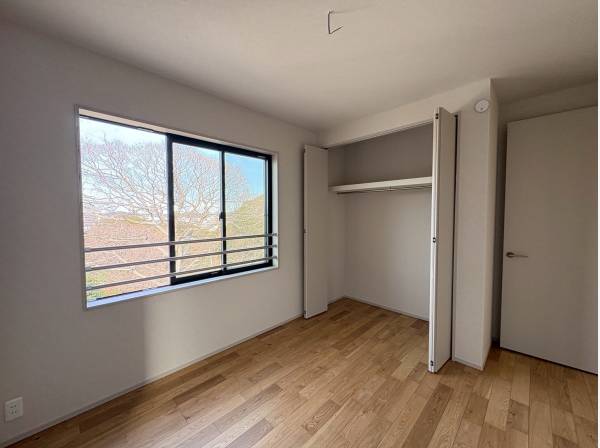 クローゼット完備の居室