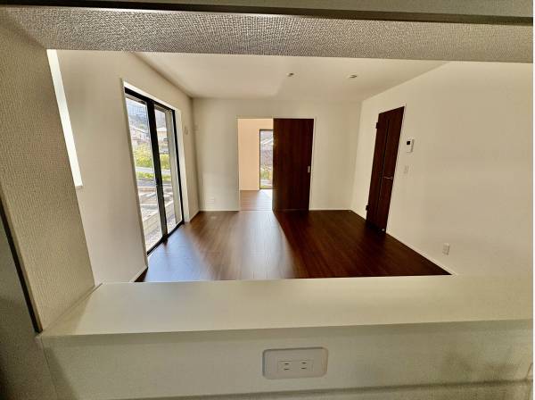 キッチンからの風景です