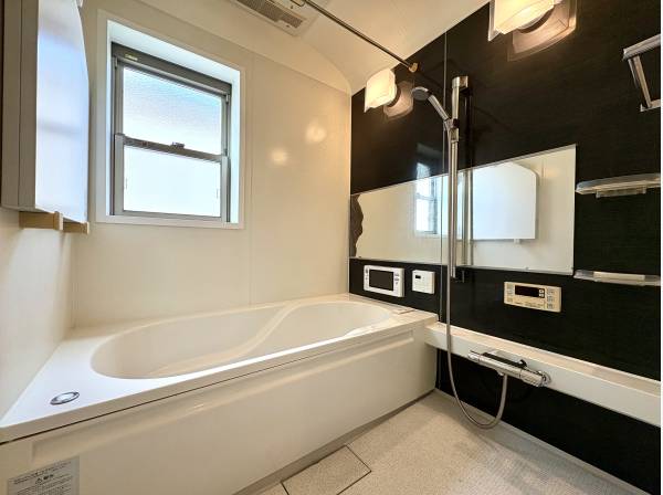 1日の疲れを癒すバスルーム