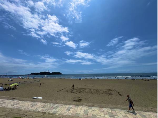 海まで徒歩6分（約450ｍ）