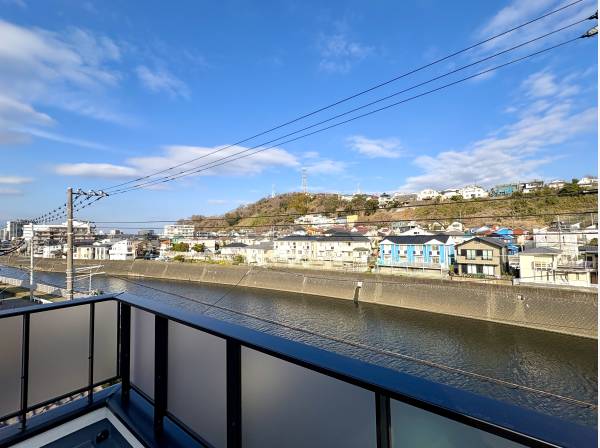 開放的な眺望です。