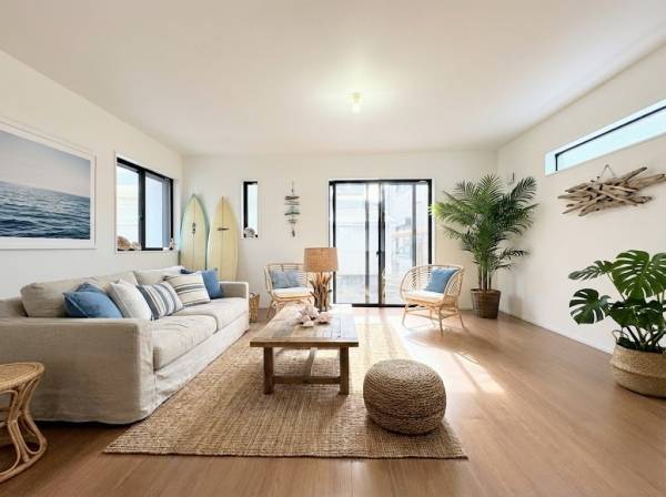 穏やかな風と陽光に包まれるLDK（家具はイメージです）