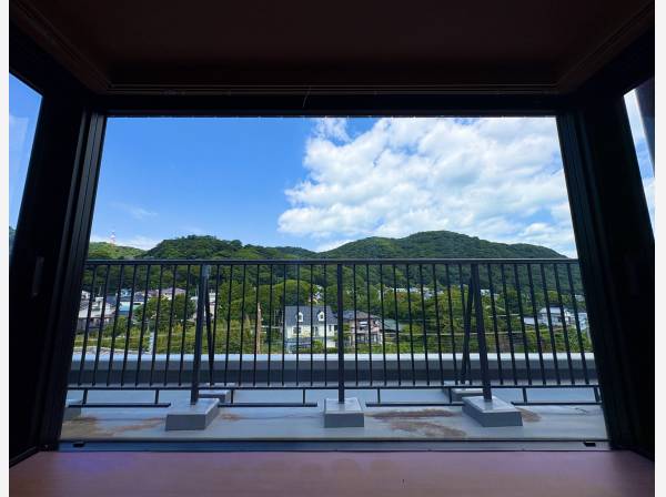 部屋からもこの景色！自然を身近に感じます。