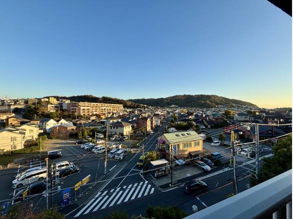 バルコニーからの抜けた眺望