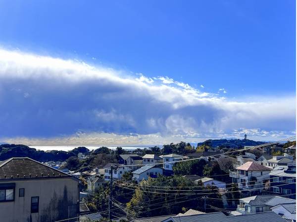 江の島と海を望む湘南らしい眺望が自慢です