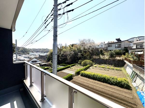 開放的な眺望です。