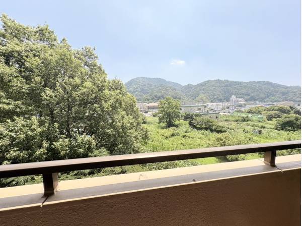 バルコニーからの景色