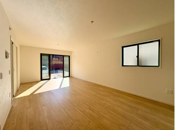 LDKスペースは約23帖の広々とした空間