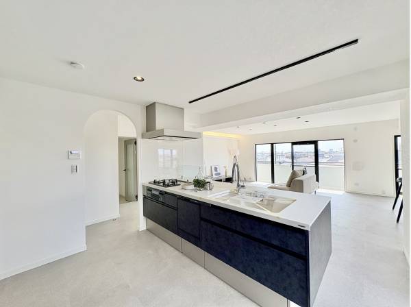 広々と使えるキッチンスペース