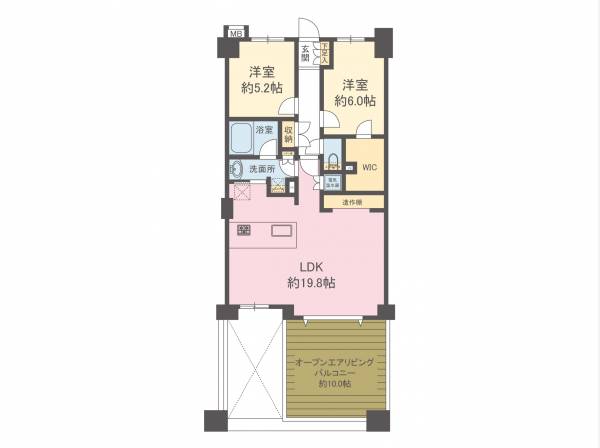 間取り図です