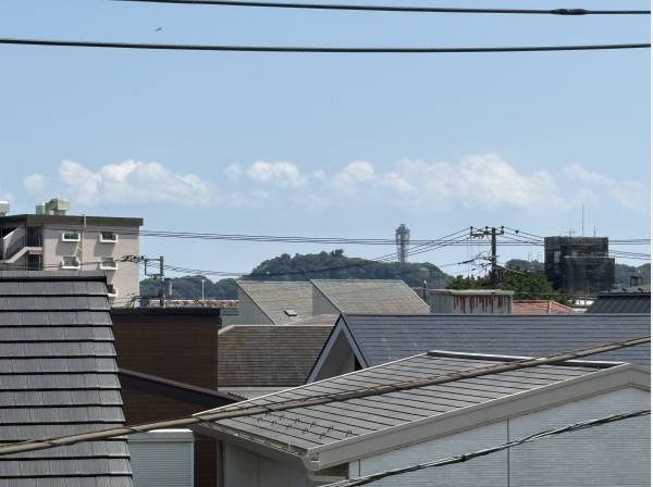 あ！江の島が見えた！