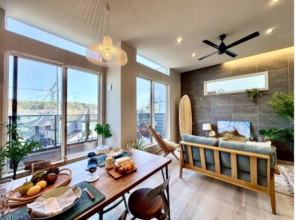 LDKからの抜け感ある眺望を。