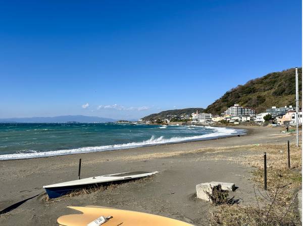 夏には海水浴で賑わう秋谷海岸までわずか200m（約3分）です！