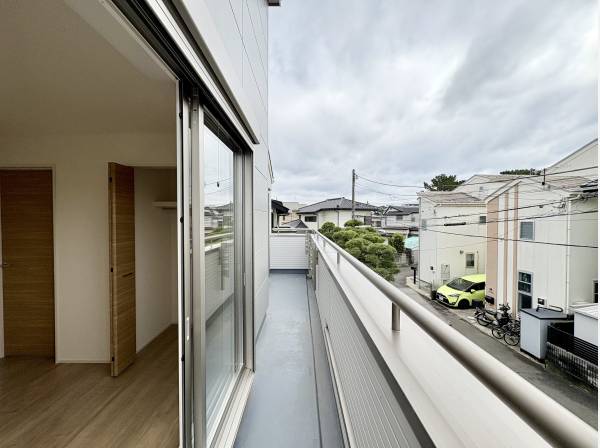 南向きバルコニー