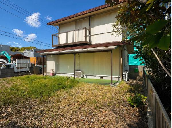 建物＋庭の一体感。建物プランもご相談ください。