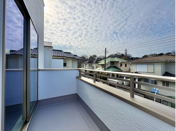 晴れた日には、LDKの延長として空間をお使いいただけます。