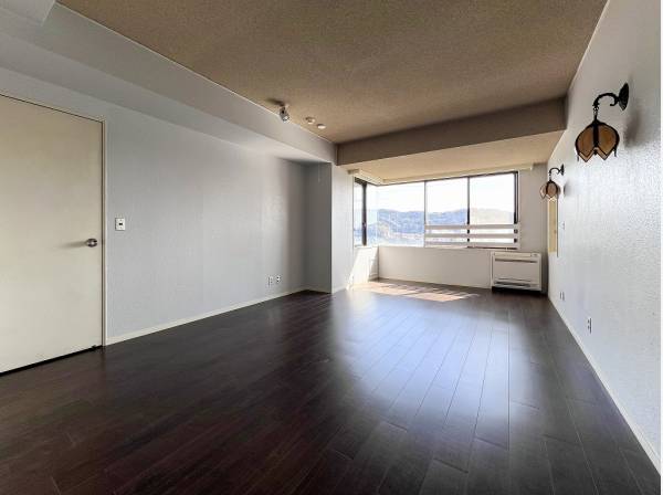 11帖超という奥行きたっぷりの洋室には納戸が隣接