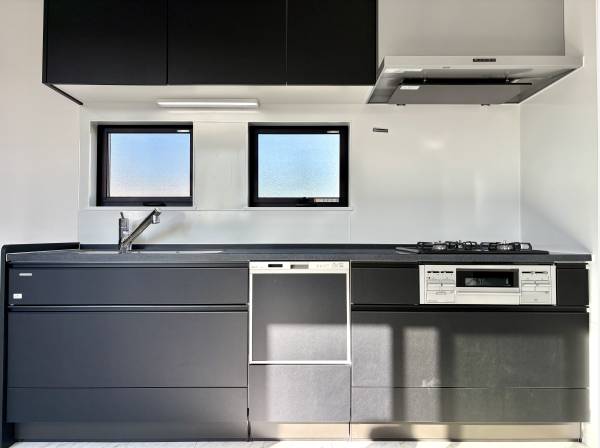 洗練された表情のキッチン