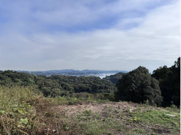 鎌倉山神社の先からの景色。ここから極楽寺へ抜けれます！！

